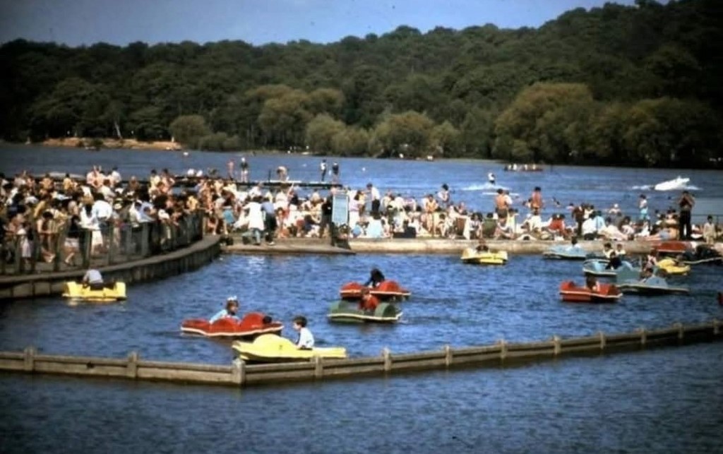 Paddle Boats At Ruislip Lido