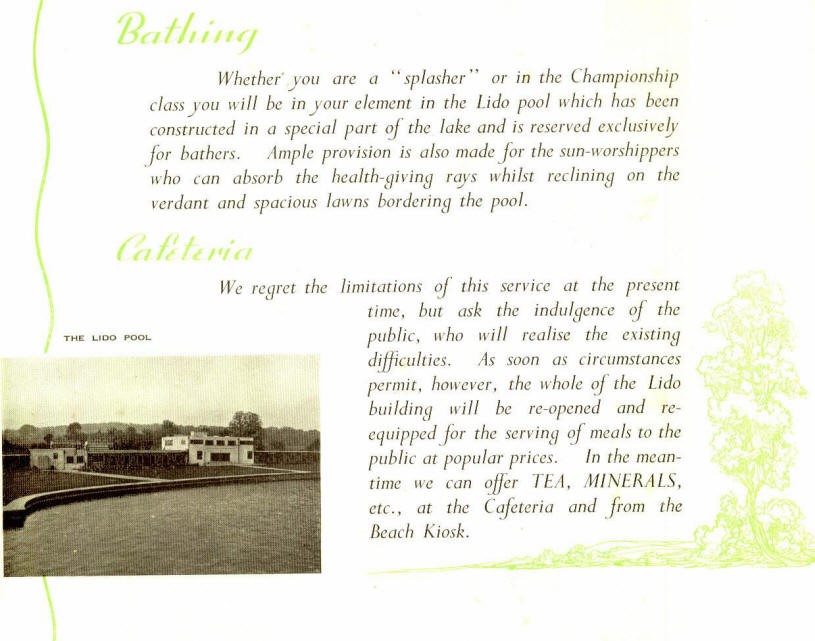 Ruislip Lido Brochure 1940'S 10