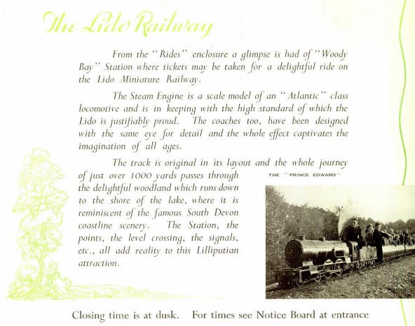 Ruislip Lido Brochure 1940'S 7