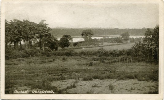 Ruislip Reservoir Post Card 12