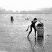 Skating On The Reservoir In 1929